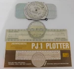 Jeppesen PJ-1 Navigational Plotter & Dalton Dead Reckon Computer Used. Price: $24.99.