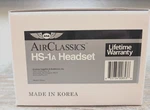 Asa Airclassics HS-1A Aviation Headset Pilot Nrr 23 Db New In Box. Price: $99.99.