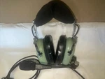 David Clark H10-13X Dual Plug Headset Pilot Noise Canceling Airplane Aviation Used. Price: $380.00.