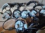 Roanwell Corp Military Aviation Headset Vintage Of 7 Used. Price: $570.00.