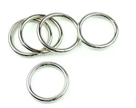 Steel Welded Ring Nickel Plate 3/4" 15 Pcs Hardware Metal New. Price: $7.99.