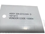 Genuine Boeing Lanyard 224-2312-505 New Oem. Price: $487.15.