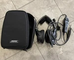 Bose A20 Aviation Headset With Bluetooth & Dual Plug Cable Black Used. Price: $850.00.