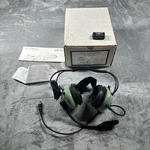 David Clark Model H7240 Vox Headset W/boom Mounted M-77 Electret Microphone Used. Price: $149.99.