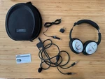 Uflymike + Bose Quietcomfort QC15 Headset Pilot Aviation Dual Plug Anr Remanufactured. Price: $389.00.
