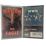 The Eagle And Wwii With Willie Nelson Waylon Jennings 2 Cassette Lot Rca Records Good. Price: $12.88.