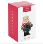 Hallmark 2022 Jolly Santa Ornament New Box, Fast Free Usa Insured Shipping !. Price: $64.99.