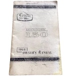 Cessna Model 150 Owners Manual Book Flight Instructor Airplane 1968 Vtg Used. Price: $26.12.
