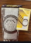 Jeppesen CSG-9 Metal Slide Graphic Flight Computer W/ Manual & Case E-6B Type Used. Price: $10.99.