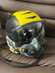 Pilot Flight Helmet HGU-55 Style. VF-84 Jolly Rogers. Not Gentex. Used. Price: $255.00.