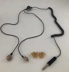 Vtg Aviation Telex RTY-04 Twinset Ear Pieces Pilot Headset 2K Ohm High Impedance Used. Price: $99.99.