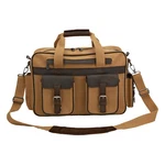 Flight Outfitters Bush Pilot Folio Canvas/leather Bag W/ Shoulder Strap New. Price: $129.95.