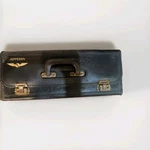 Vintage Jeppesen Pilot's Leather Flight Case FC-104 & Extras Used. Price: $250.00.
