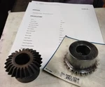 Martin HM1025B Straight Tooth Miter Gear Pair, Teeth, Reboreable 0.55 New. Price: $100.00.