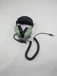 David Clark Aviation Flight Headset Headphones H20-16 Microphone M-7A Used. Price: $125.99.