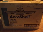 Aeroshell Oil 80 Sae Grade 40 Straight Mineral Aircraft - 12 Quart/case New. Price: $60.00.