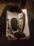 David Clark! Military Headset M9177/1-2 Mic M87/AIC Oregon Aero! Hush Kit 83006E Used. Price: $200.00.