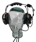 Avcomm AC-200PNR Aviation Headset Headphones W/box & User Guide "untested" Used. Price: $44.99.