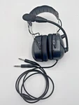 Wicom Mono Carbon Fiber Passive Aviation Headset - General Works Used. Price: $65.00.