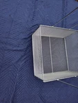 Marlin Steel Wire Products 00-00007001A-31 Silver Rectangular Parts Washing Open. Price: $159.07.