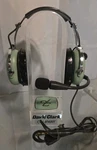 David Clark H10-13.4 Aviation Pilot Headset Dual Ga Plug New Ear Pads Mic Cover Remanufactured. Price: $295.00.