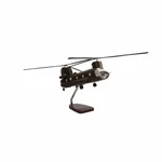 New Boeing CH-47D Chinook Large Mahogany Model. Price: $249.00.