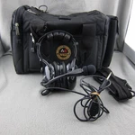 Asa Air Classics Aviation Headset Two-prong Plug Black Pilot W/flight Bag Tested Used. Price: $159.99.