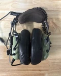 David Clark Aviation H10-76 Headset Military Spec One Ear Piece Worn Used. Price: $50.00.