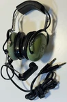 David Clark Model H10-30 Aviation Headsets Dual Plugs W/ Microphone Used. Price: $130.00.