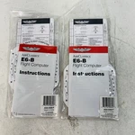 2 Pack Asa Airclassics E6-B Flight Computer Metal Set With Wind Slide & Manual New. Price: $34.02.