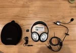Uflymike + Bose Quietcomfort QC15 Headset Pilot Aviation Dual Plug Anr Remanufactured. Price: $399.00.