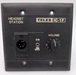 Telex IC-1F Intercom Headset Station/ 92860-003 New Open Box. Price: $39.95.