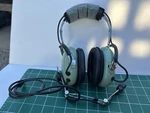 David Clark H7030 Headset With Microphone - Bin 4 Used. Price: $60.00.