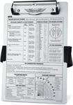 Asa KB-1-A Aluminum Vfr Kneeboard With Quick-reference Flight Data New. Price: $40.14.