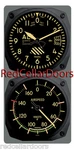 New Trintec Vintage Altimeter & Airspeed Clock Thermometer 2PC Console Set. Price: $70.36.