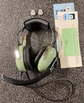 David Clark Model H5030 Aviation Headset Used. Price: $60.00.