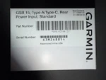 Garmin Gsb 15 Type-a/type-c Rear Power Input, Standard New. Price: $385.00.