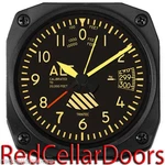 New Trintec Altimeter 3.5" Vintage Altitude Aviation Travel Alarm Clock DM60V. Price: $30.76.