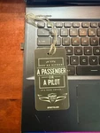 Pilot Luggage Tag Flight Gear Sportys Used. Price: $5.00.