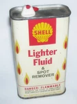 Shell 8 Oz Lighter Fluid And Spot Remover- -very Good Condition Used. Price: $16.00.
