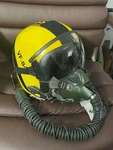 Pilot Flight Helmet HGU-55 Style Jolly Rogers VF-84 Squadron Used. Price: $245.00.