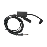 Audio Cable For Airplane Cockpit Recording - Clear With Our Aviation He... New. Price: $131.31.