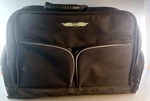Asa Bag Black Airclassics Durable Zipper Pilot Flight Multicompartment Used. Price: $34.42.