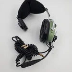 David Clark 40608G-04 Single Ear Muff Headset With Flex Wire Boom & PJ-051 Plug Used. Price: $199.95.