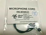 David Clark Replacement Microphone Cord P/n 18744G-01 New. Price: $26.99.
