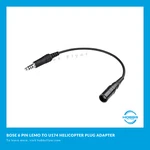 Bose A20 Aviation Headset 6-PIN (lemo) To U174 Helicopter Adapter New. Price: $69.95.