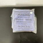 Malin Music Wire NO22 0.049DIA New Box 1/4 Pound Roll. Price: $8.96.