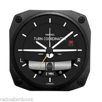 New Trintec Turn And Bank Travel Alarm Clock Aviation Flying Pilot DM26 3.5". Price: $30.76.