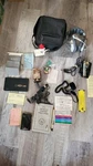 Vintage Telex D-950 Aviation Headphones Plus Equipment And Paperwork Works Used. Price: $40.00.