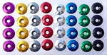 M8 Countersunk Aluminum 33MM O.d. Washer. Solid Alum. Racing Seat Hardware New. Price: $22.29.